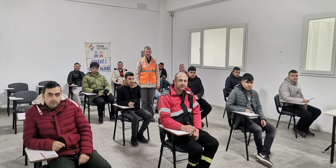 Kırıkkale'de kaynakçılar yeterlilik sınavına girdi