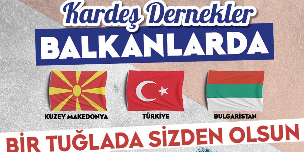 Bir tuğlayla gönül köprüleri kuralım