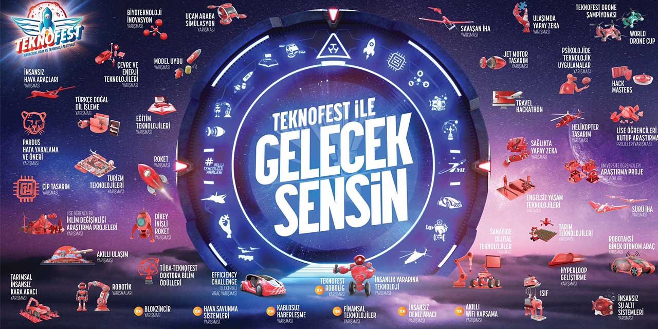 Kırıkkaleli gençler TEKNOFEST sizi bekliyor!