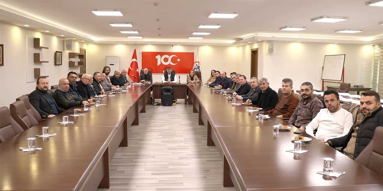 Kırıkkale Ticaret Odası’nda 2024’ün ilk toplantısı yapıldı