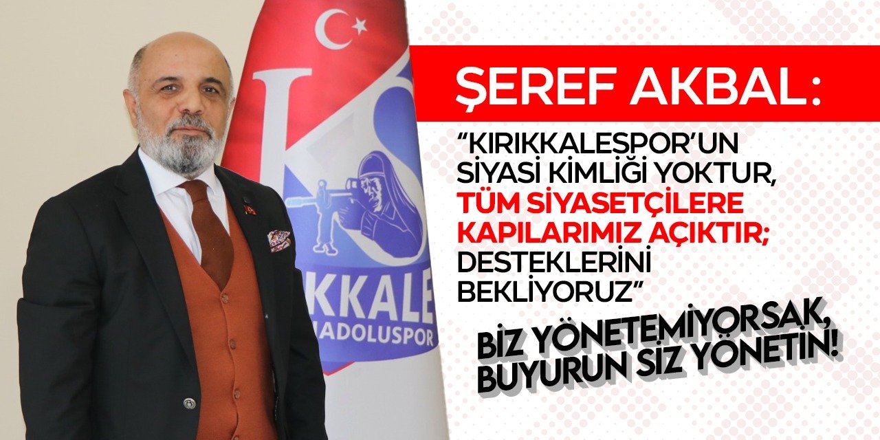 Biz yönetemiyorsak, buyurun siz yönetin!