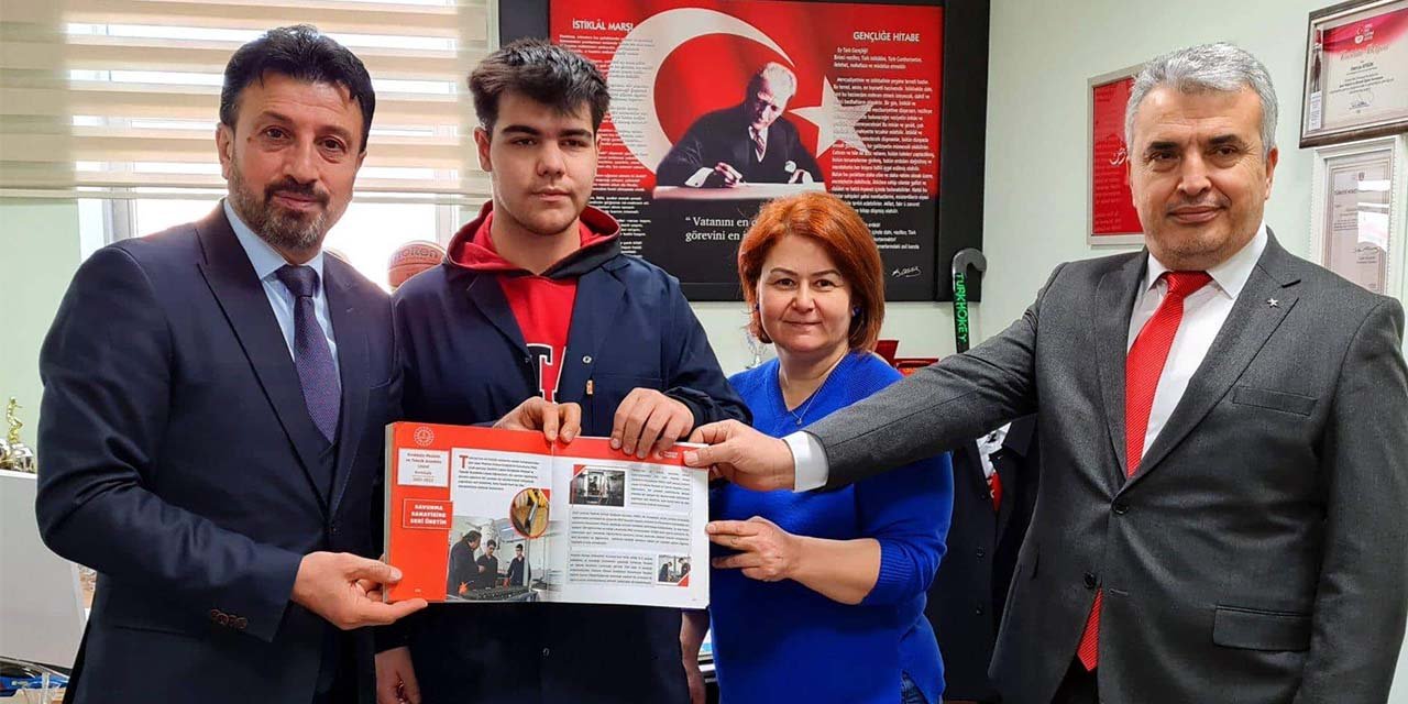 Kırıkkale eğitim camiasının gururu oldular