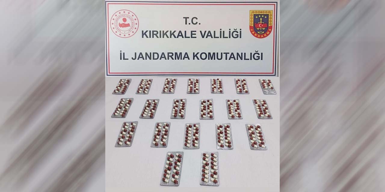 Kırıkkale’de sentetik ecza maddesi ele geçirildi