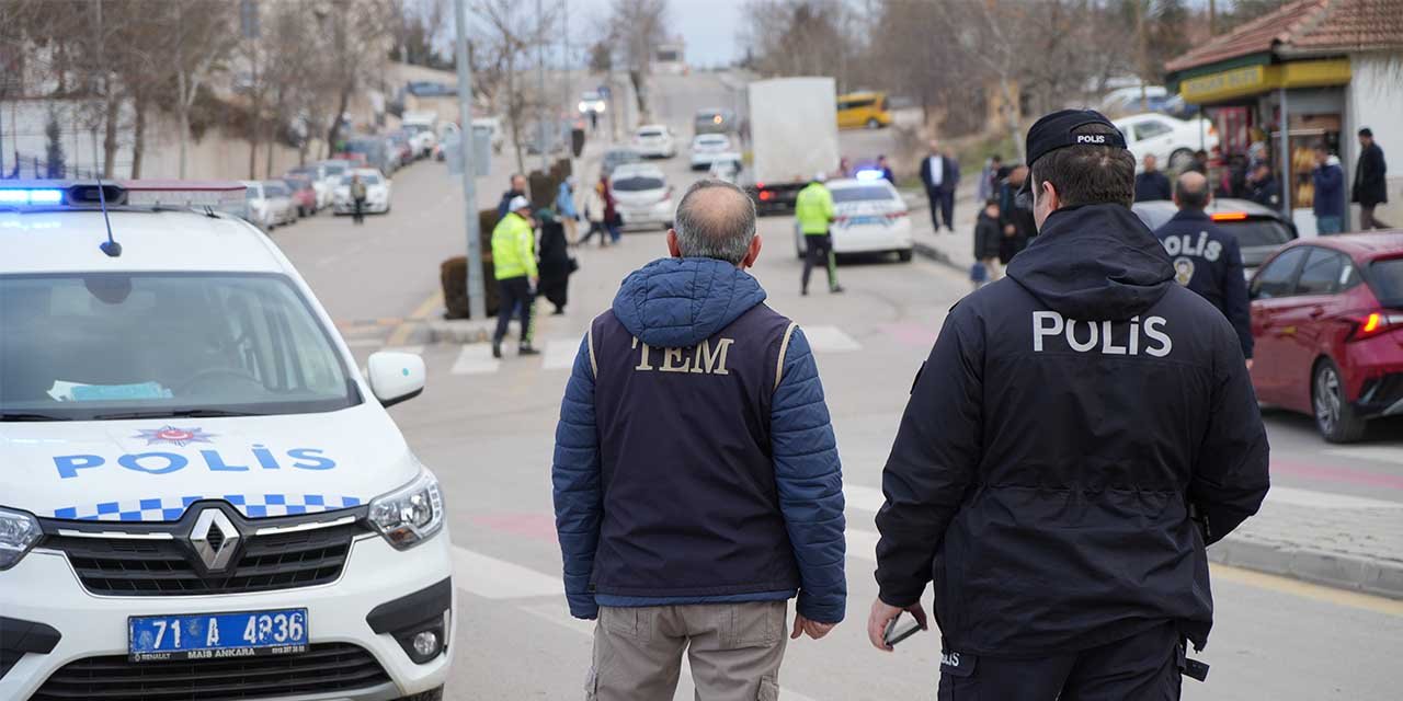 Kırıkkale'de okul çevrelerine polis denetimi
