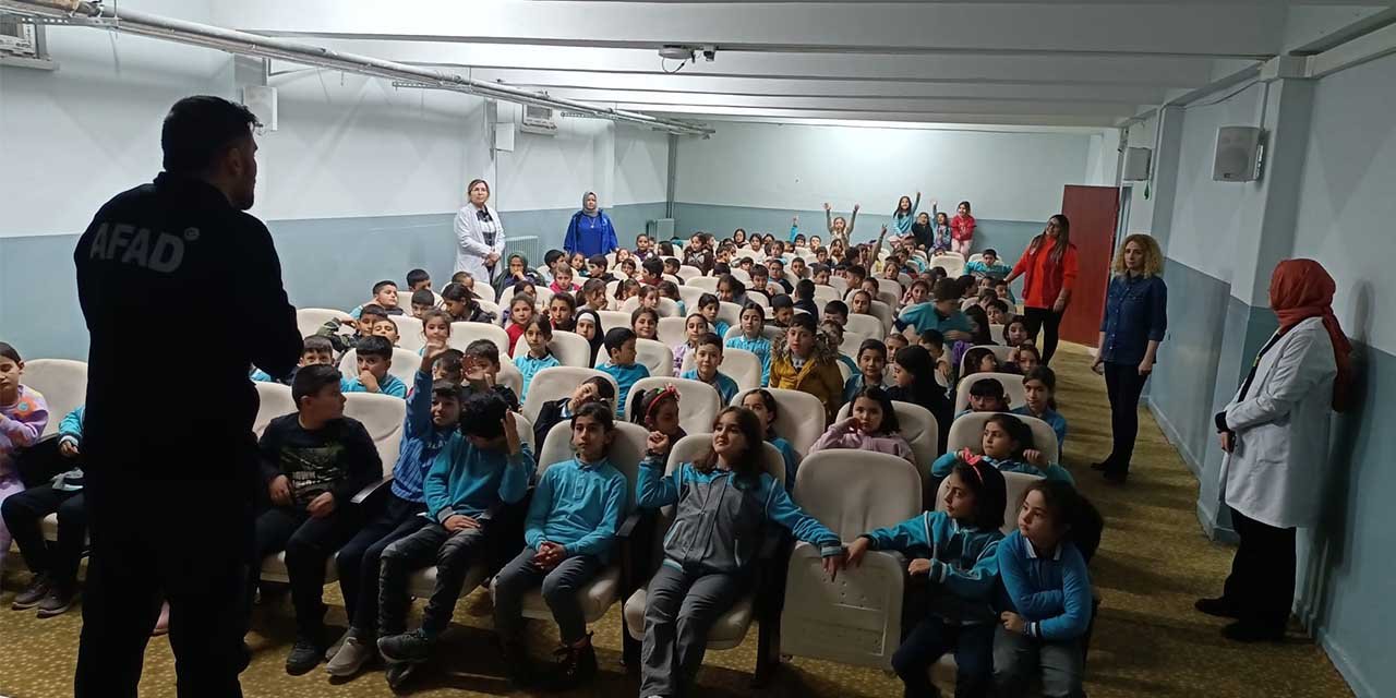 Balışeyh’te depreme hazırlık eğitimi