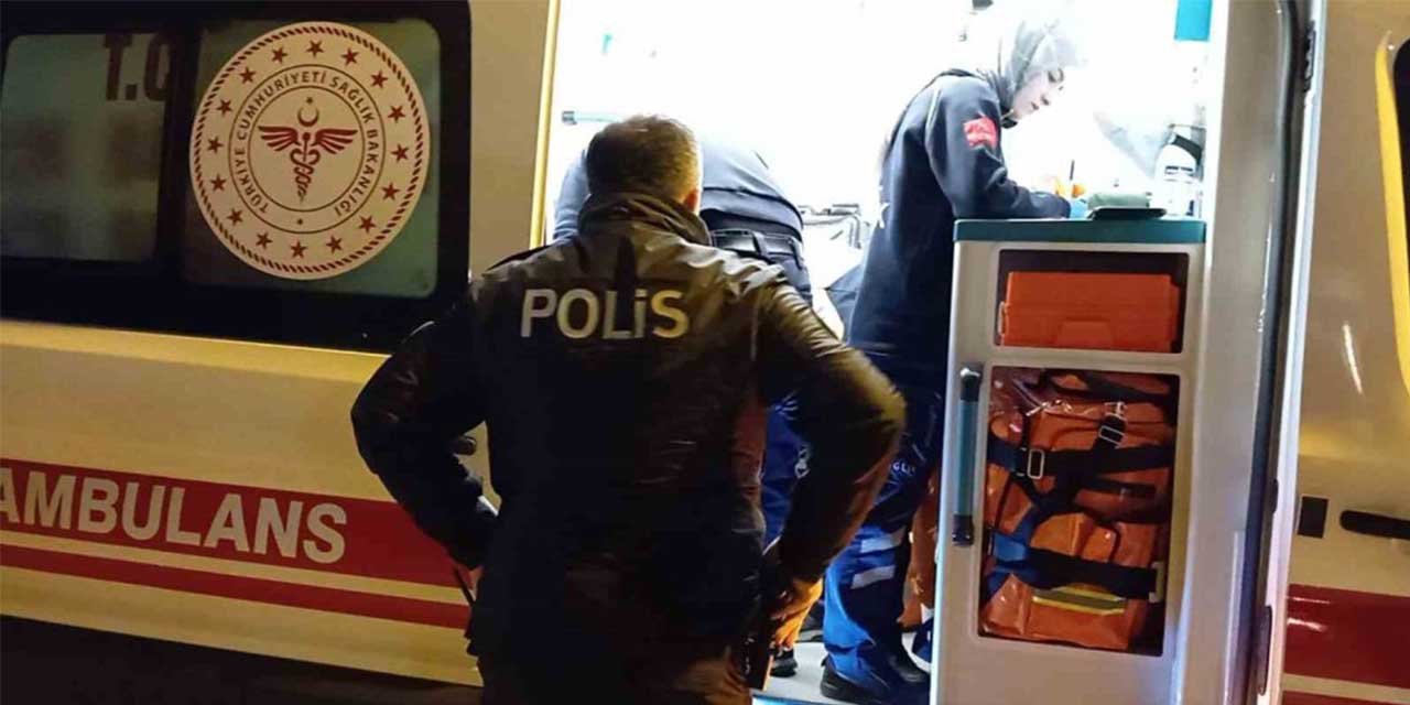 Tanımadığı şahıs tarafından bıçaklandı!