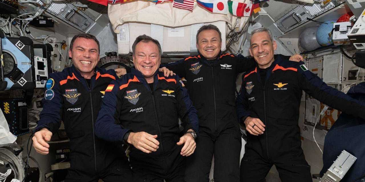 Alper Gezeravcı ve Axiom-3 ekibi dünyaya iniş yaptı