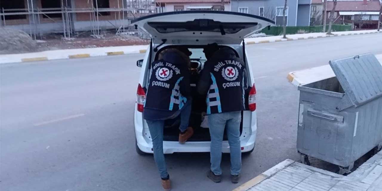 Şüphe üzerine durdurulan araçta tüfek ve tabanca ele geçirildi!