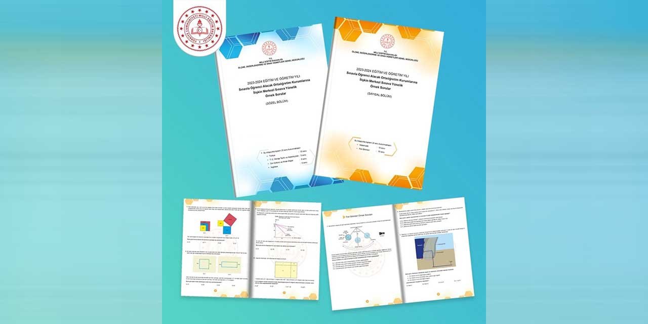 LGS’ye ilişkin örnek sorular yayımlandı