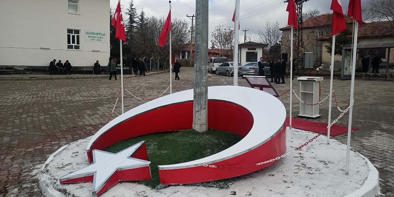 Aşağımahmutlar'a şehitlik anıtı!