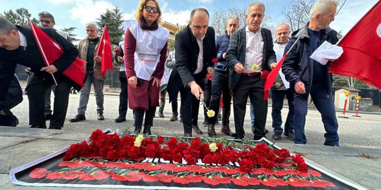 Merasim Sokak şehitleri anıldı