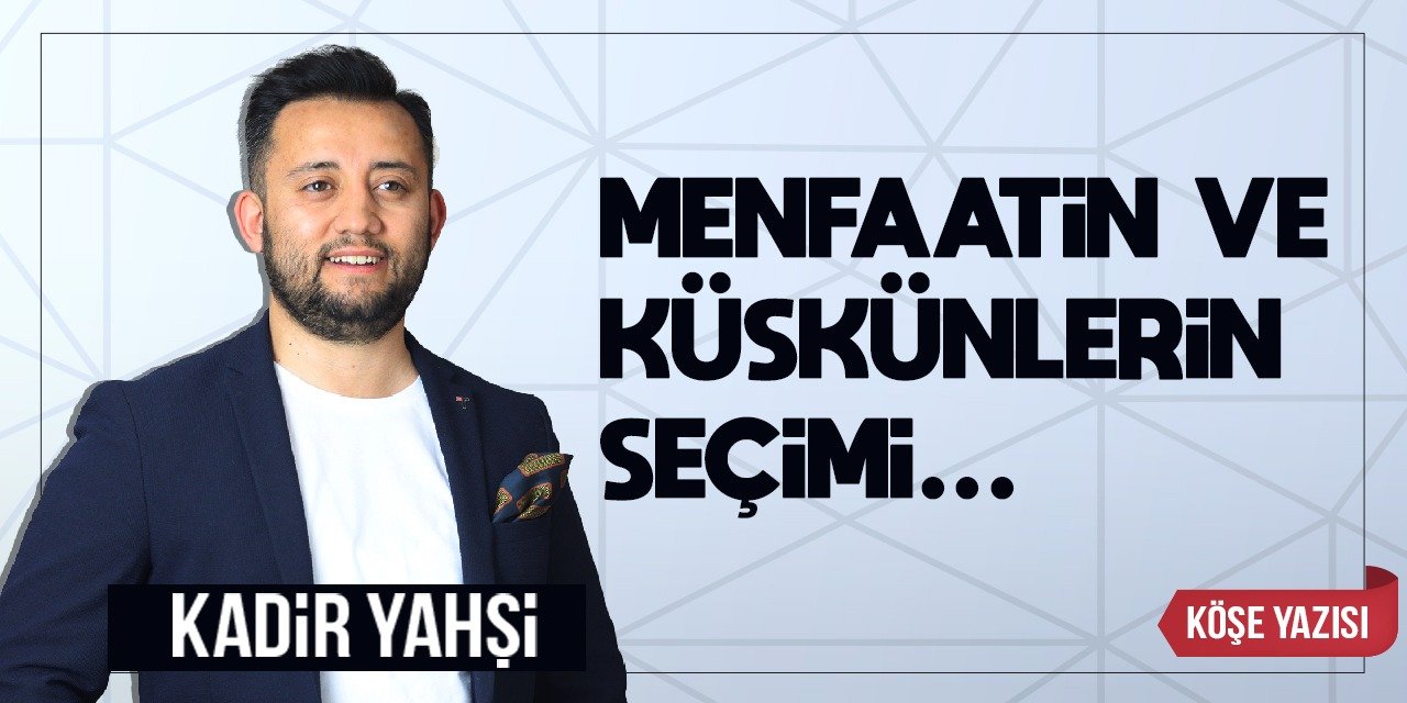 Menfaatin ve küskünlerin seçimi