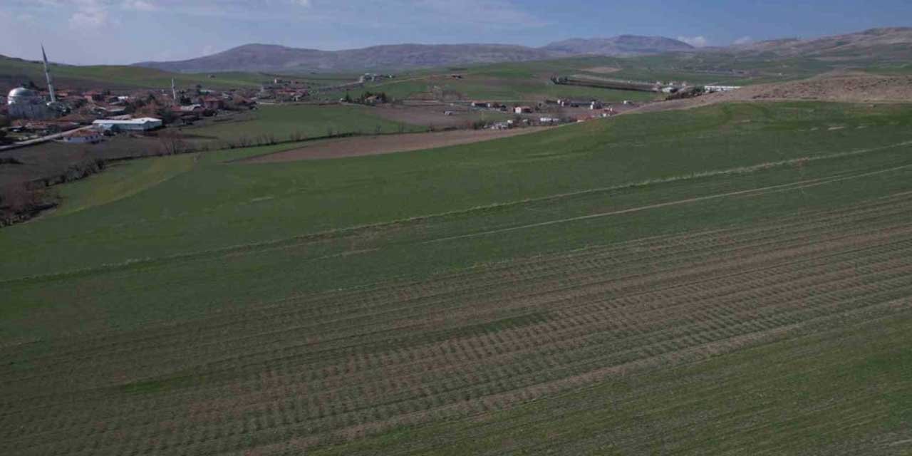 Toprağı susuz kalan çiftçi gözünü Nisan yağmurlarına dikti