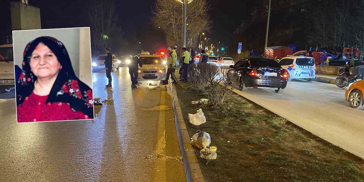 Otomobilin çarptığı kadın öldü