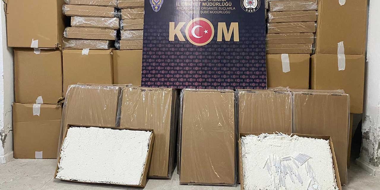 Kırıkkale’de kaçak sigara operasyonu!