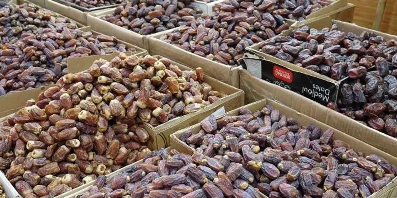 Kırıkkale’de hurmalar tezgahtaki yerlerini aldı