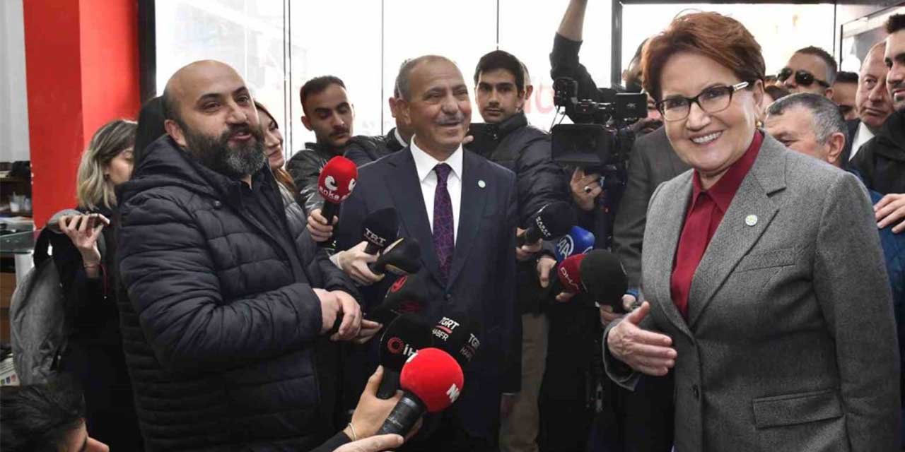 Meral Akşener’den Çubuk ve Pursaklar’da esnaf ziyareti