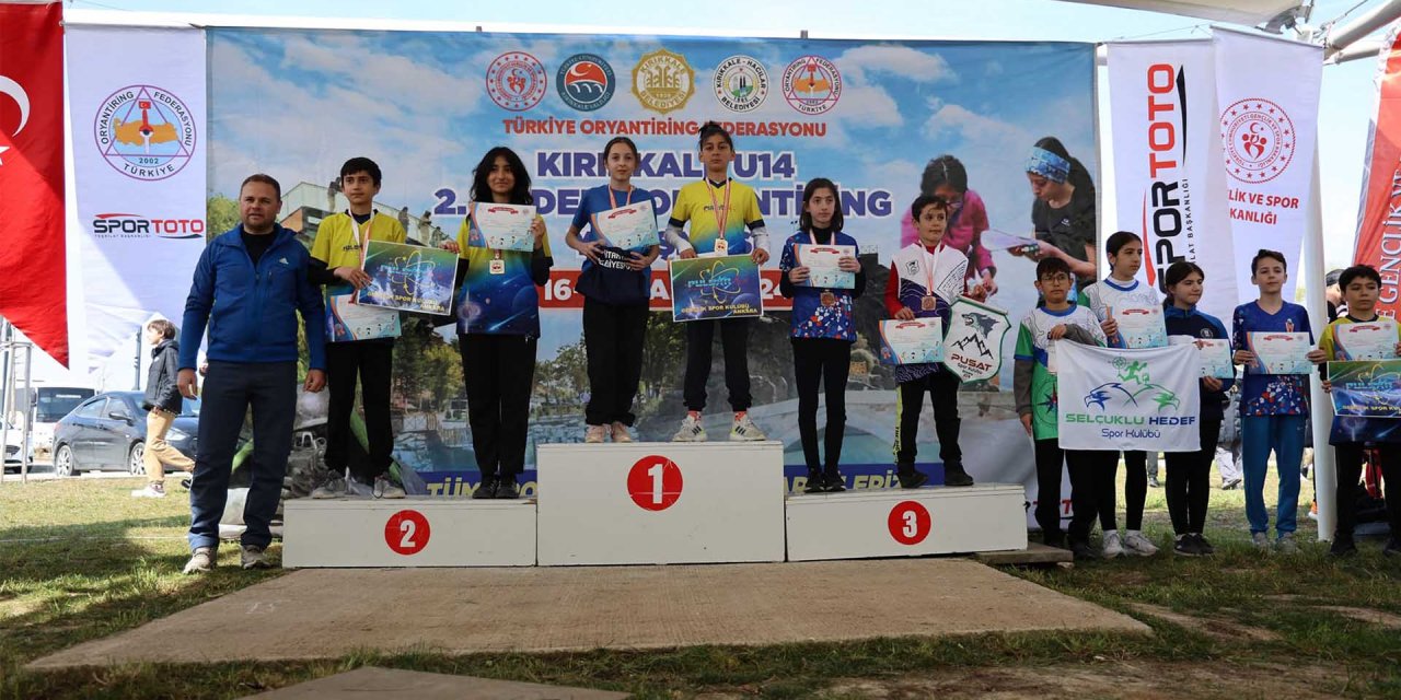 Oryantiring heyecanı sona erdi