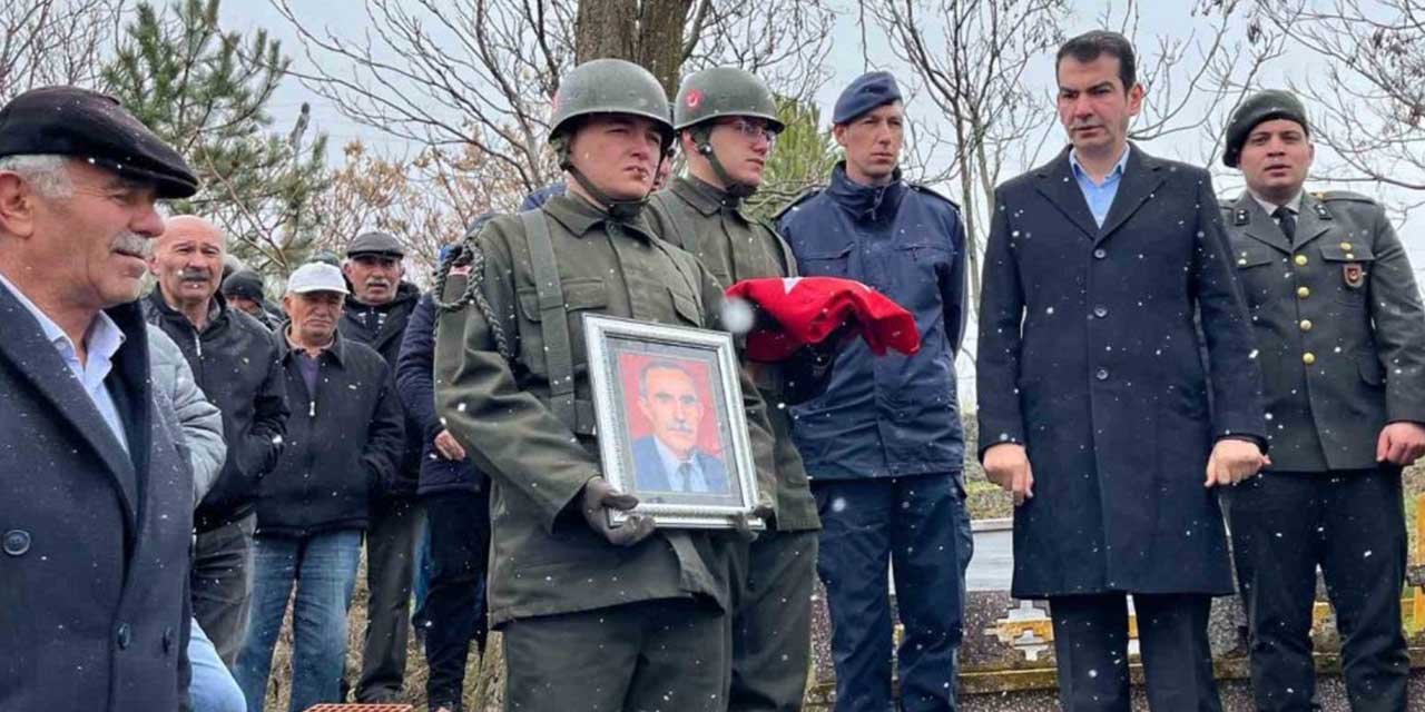 Kıbrıs gazisi son yolculuğuna uğurlandı