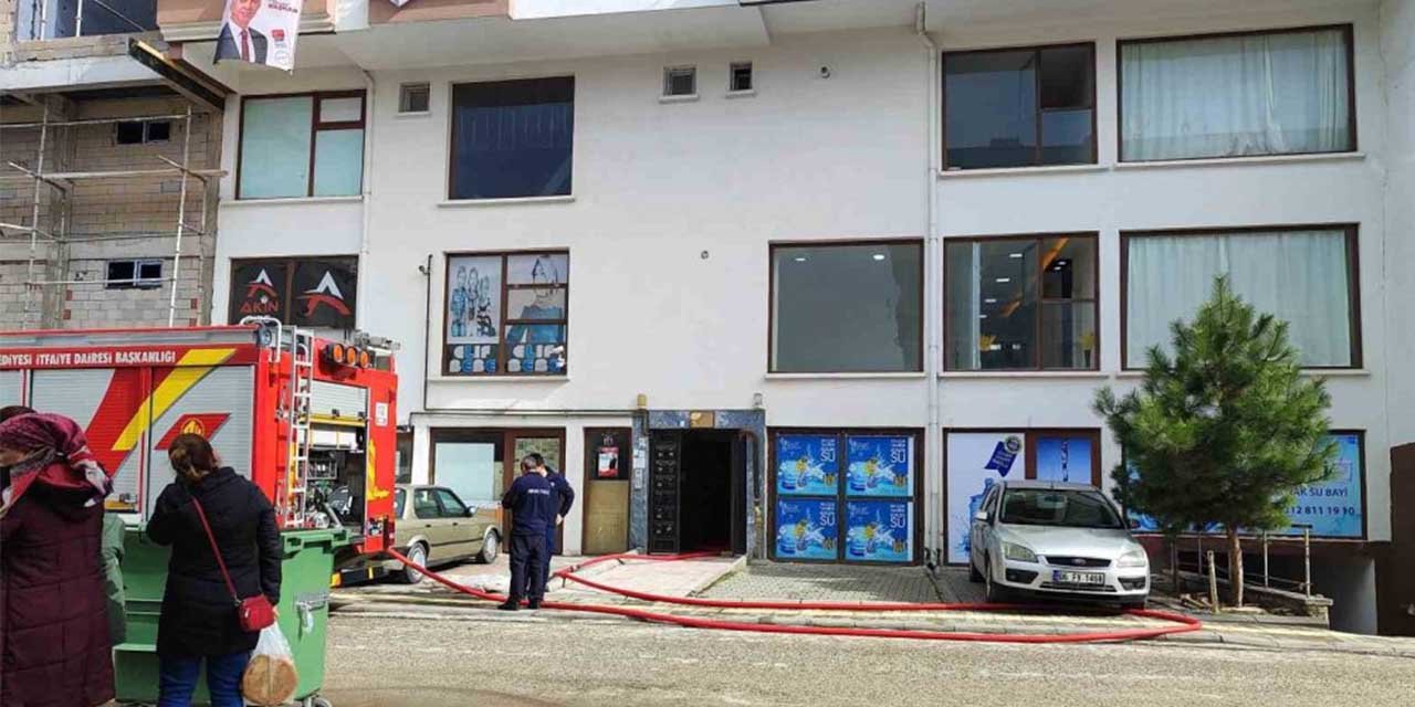 Ankara’da yanan ev kullanılamaz hale geldi