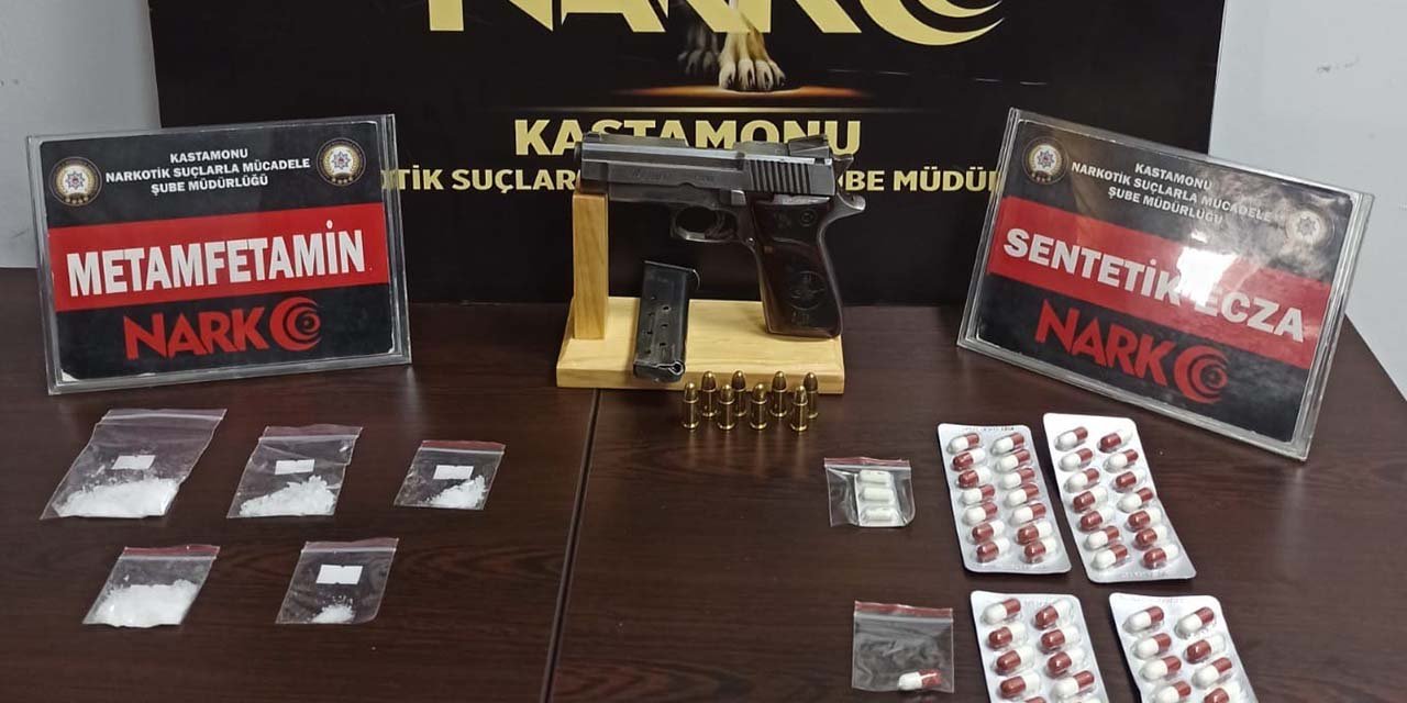 Kastamonu'da uyuşturucu operasyonu: 3 gözaltı