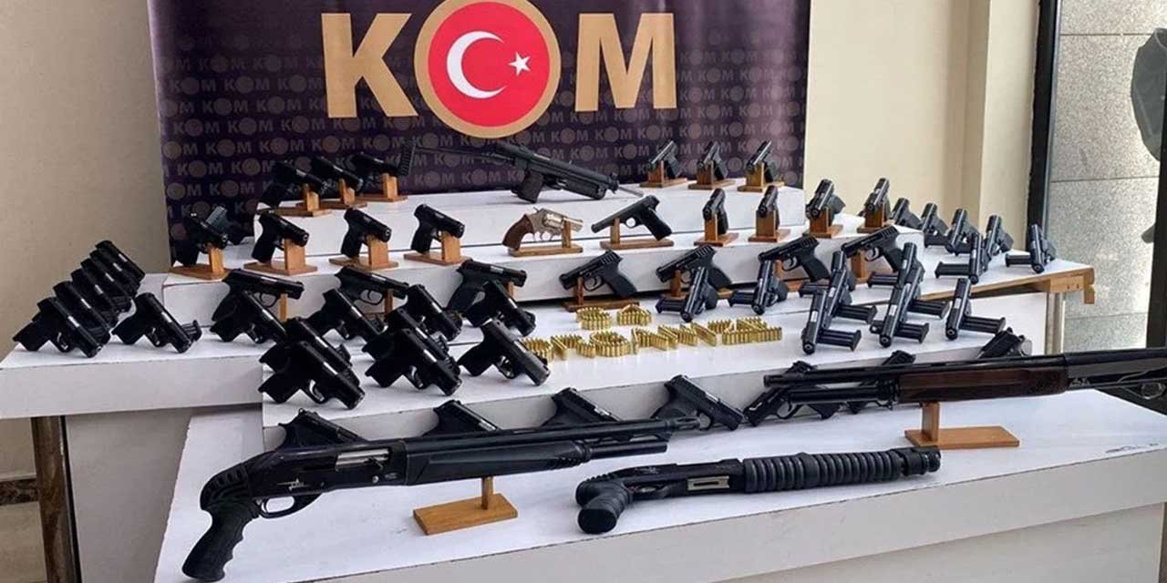 Silah kaçakçılarına Mercek-15 operasyonu!