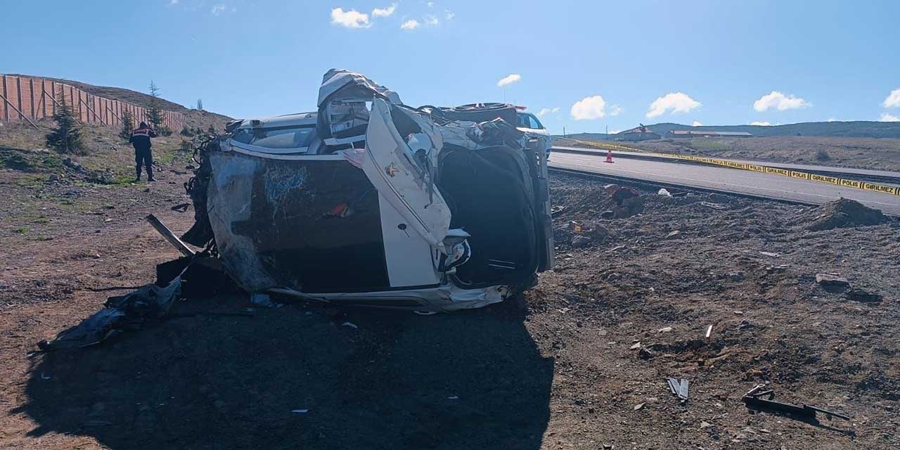 Feci kazada 1 kişi öldü, 2 kişi yaralandı