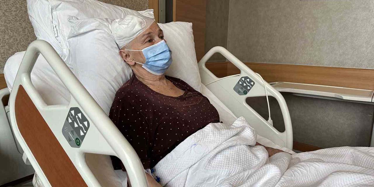 Genel anestezi olmadan beyin ameliyatı oldu