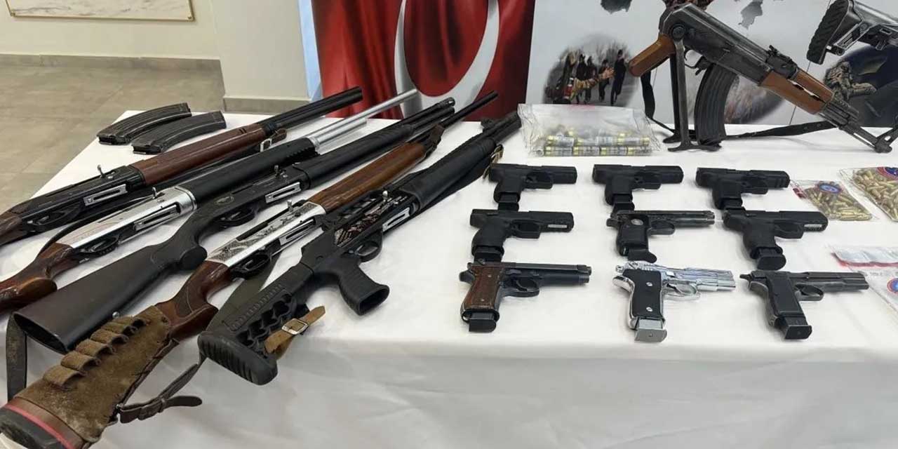 Silah kaçakçılarına operasyon!