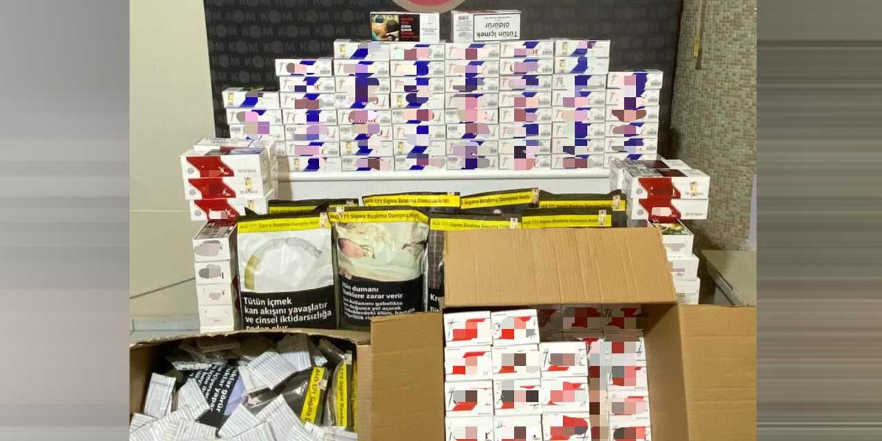 Kırıkkale’de kaçak sigara operasyonu!