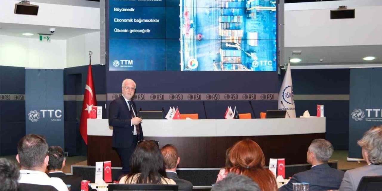 ASO’da TOBB Şikago Ticaret Merkezi Bilgilendirme Toplantısı gerçekleştirildi