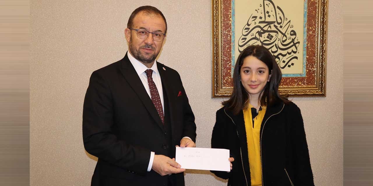 Kırıkkale’de dereceye giren öğrencilere ödül