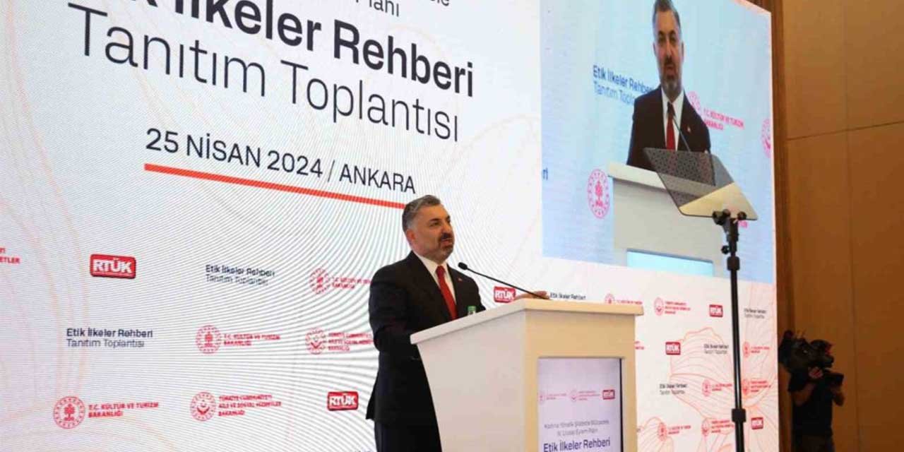 RTÜK Başkanı Şahin: “Şiddet, gündüz kuşağı programları ile ilgili hassasiyettir”