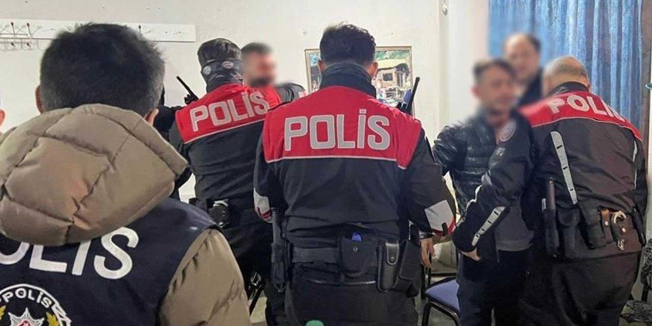 Çorum’da aranan 7 şahıs yakalandı