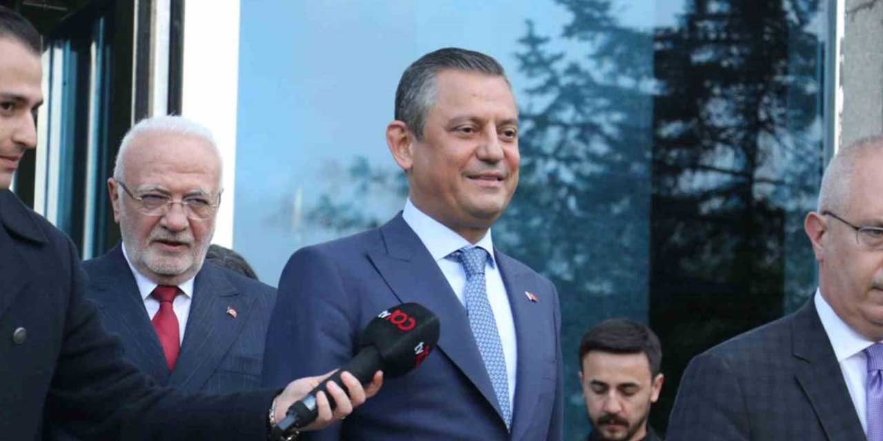 Cumhurbaşkanı Erdoğan’ın CHP Genel Başkanı Özel’i kabulü sona erdi