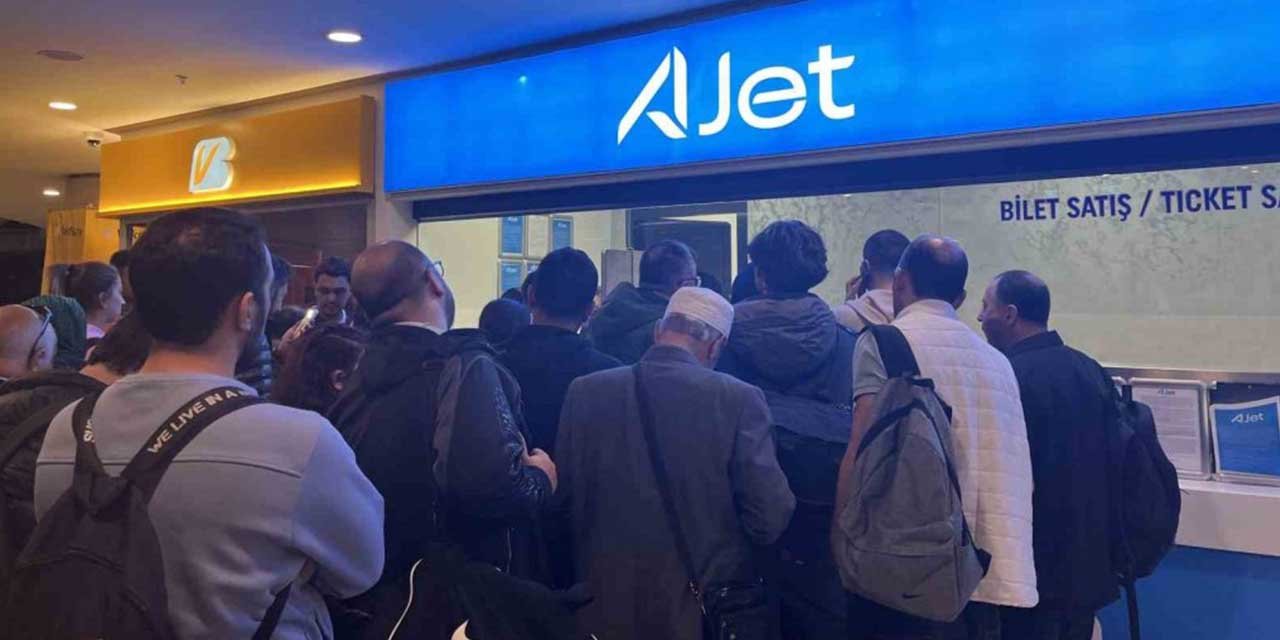 Ankara-Erzincan seferi yapan uçağı bomba ihbarı nedeniyle Ankara’ya geri döndü