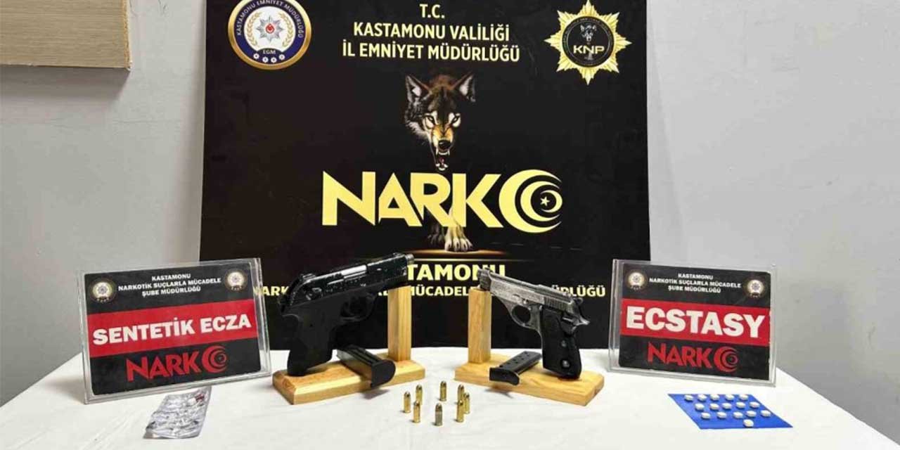 Kastamonu’da uyuşturucu operasyonu: 5 gözaltı