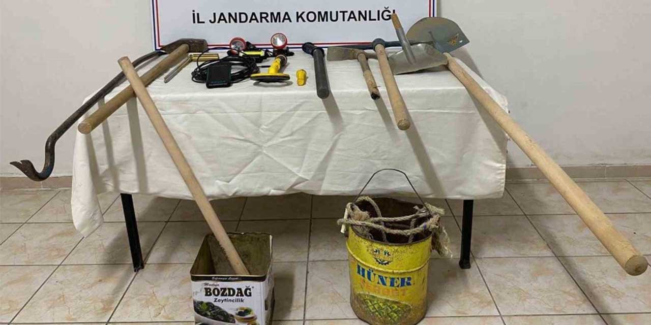 Define avcılarına suçüstü baskın: 5 gözaltı