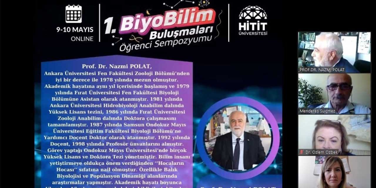 Hitit Üniversitesi "1. BiyoBilim Buluşmaları" öğrenci sempozyumu tamamlandı