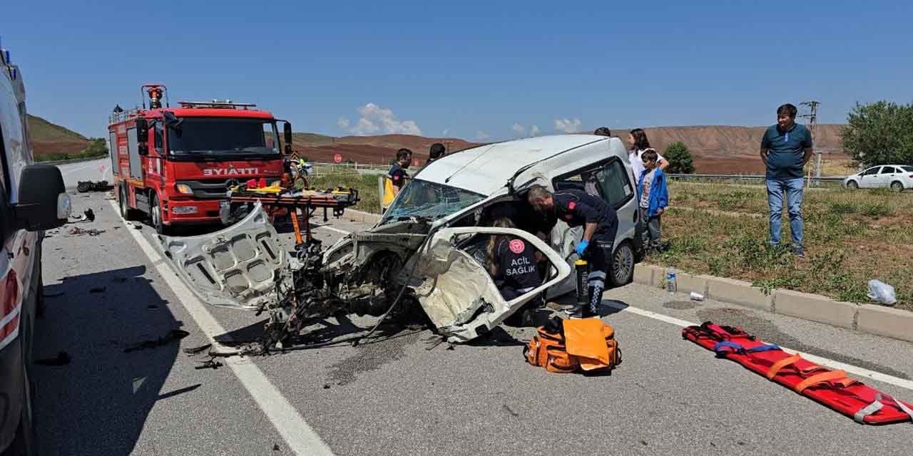 Kırıkkale yolunda adeta can pazarı yaşandı!