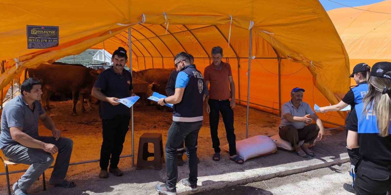 Çankırı’da Kurban Bayramı öncesinde dolandırıcılara karşı bilgilendirme