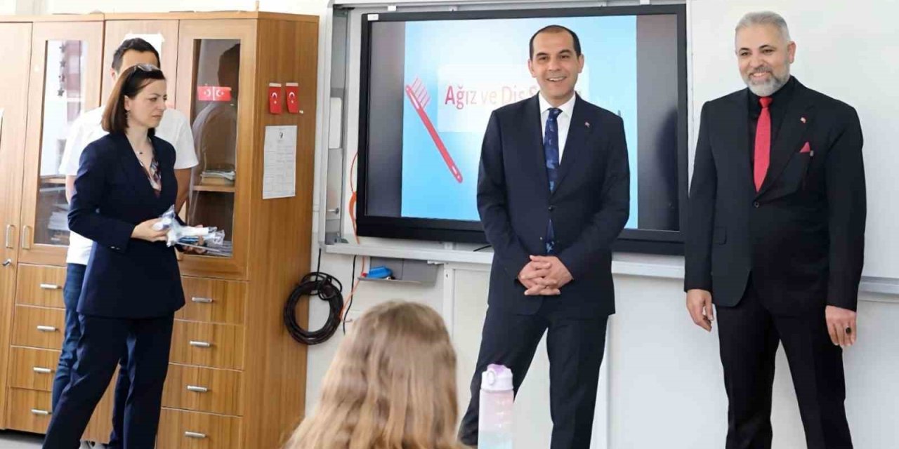 Öğrencilere ağız ve diş sağlığı taraması