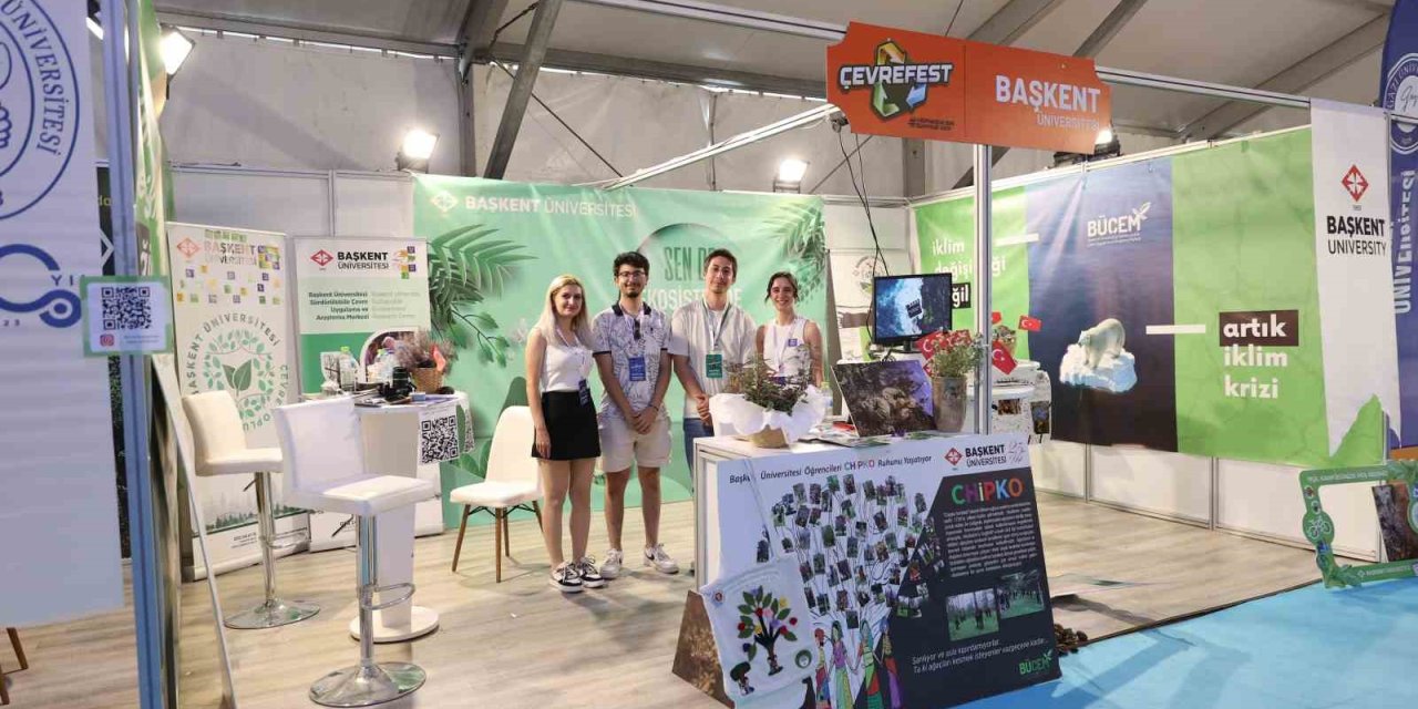 Firmalar ve üniversiteler çevre uygulama örneklerini ÇEVREFEST’te sergiledi