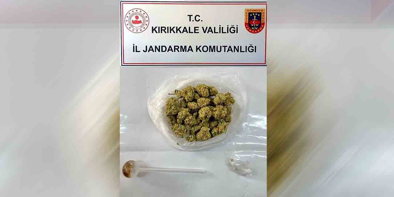 Kırıkkale’de üzerinde uyuşturucu maddeyle yakalandı!