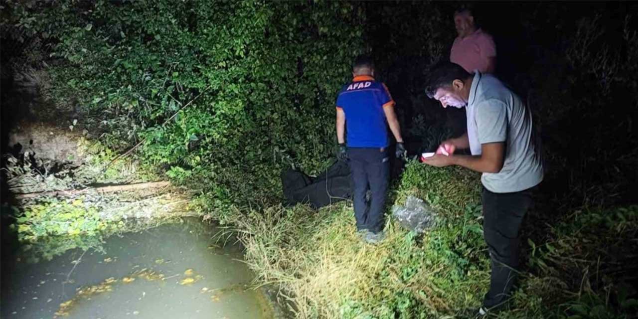Kayıp olarak aranan yaşlı adamın cesedi su kanalında bulundu