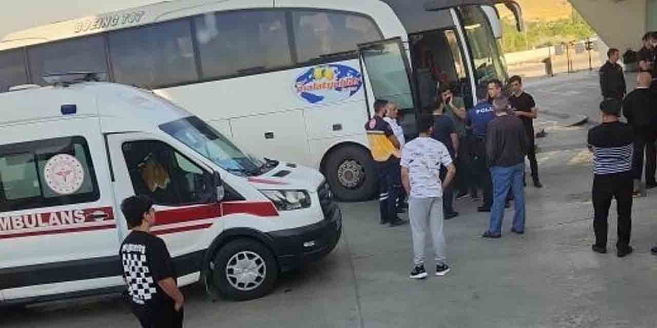 Otobüste kalp krizi geçiren yolcu hayatını kaybetti