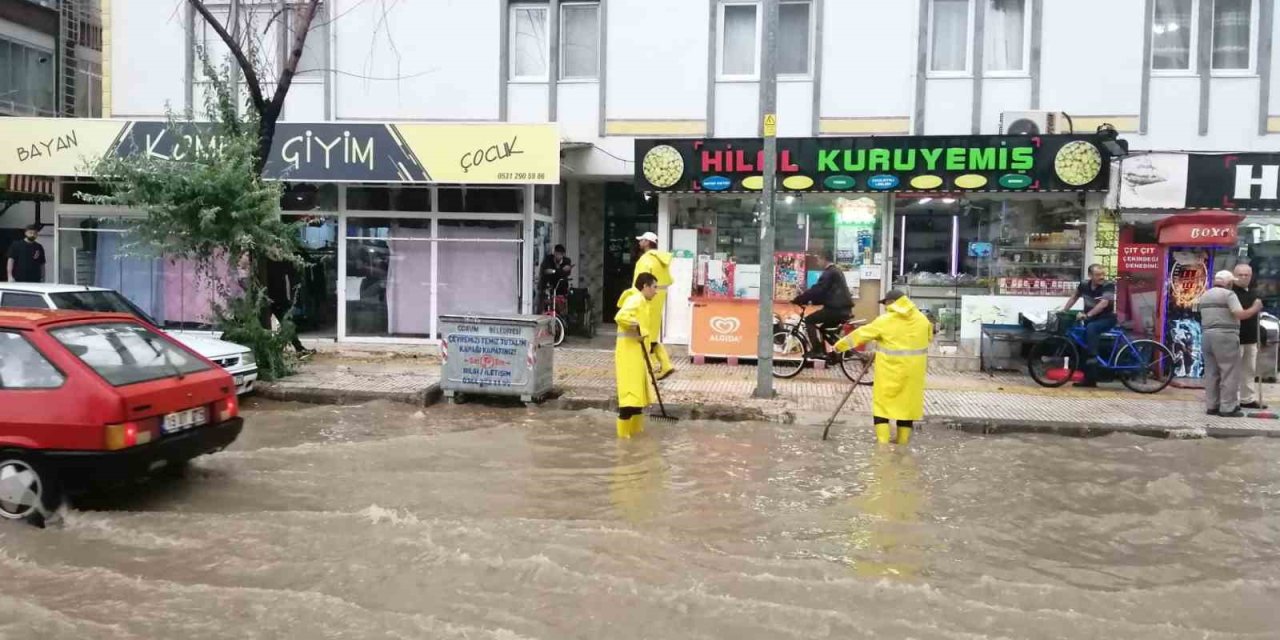 Çorum Belediyesi 62 ihbara müdahale etti