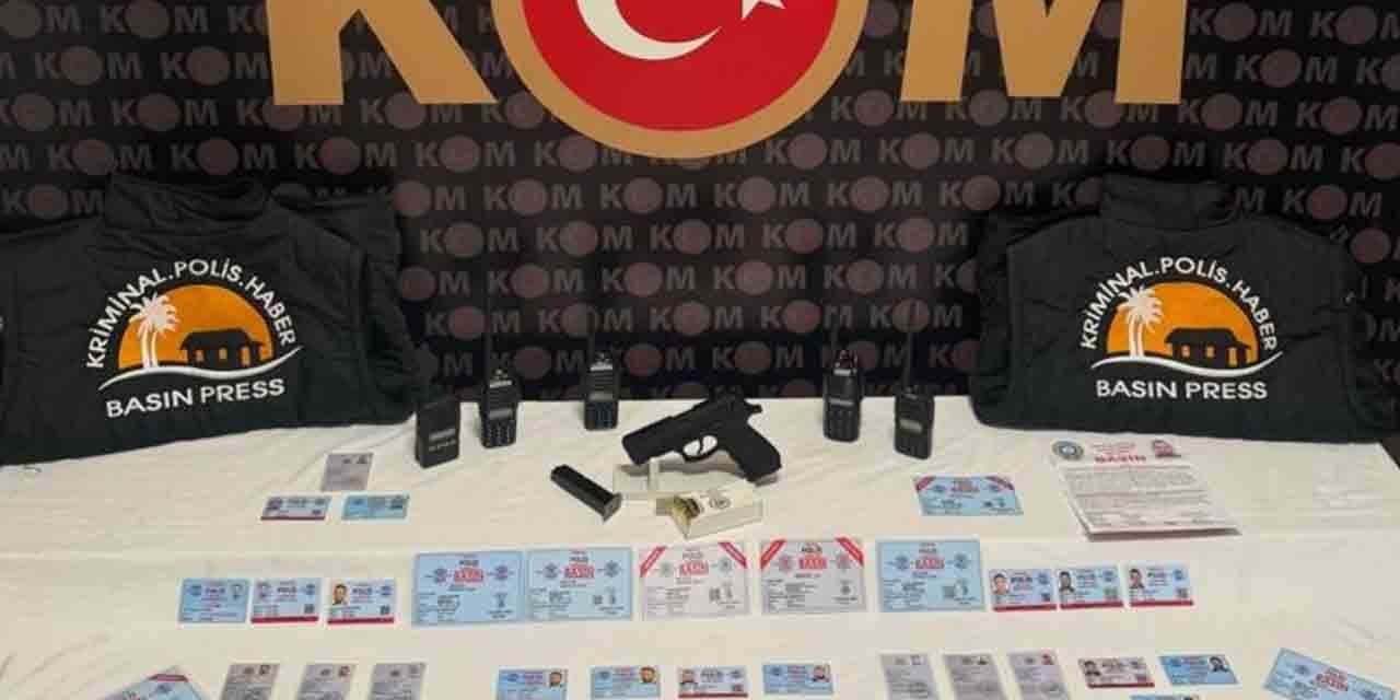 Sahte basın kartıyla dolandırıcılık yaptılar