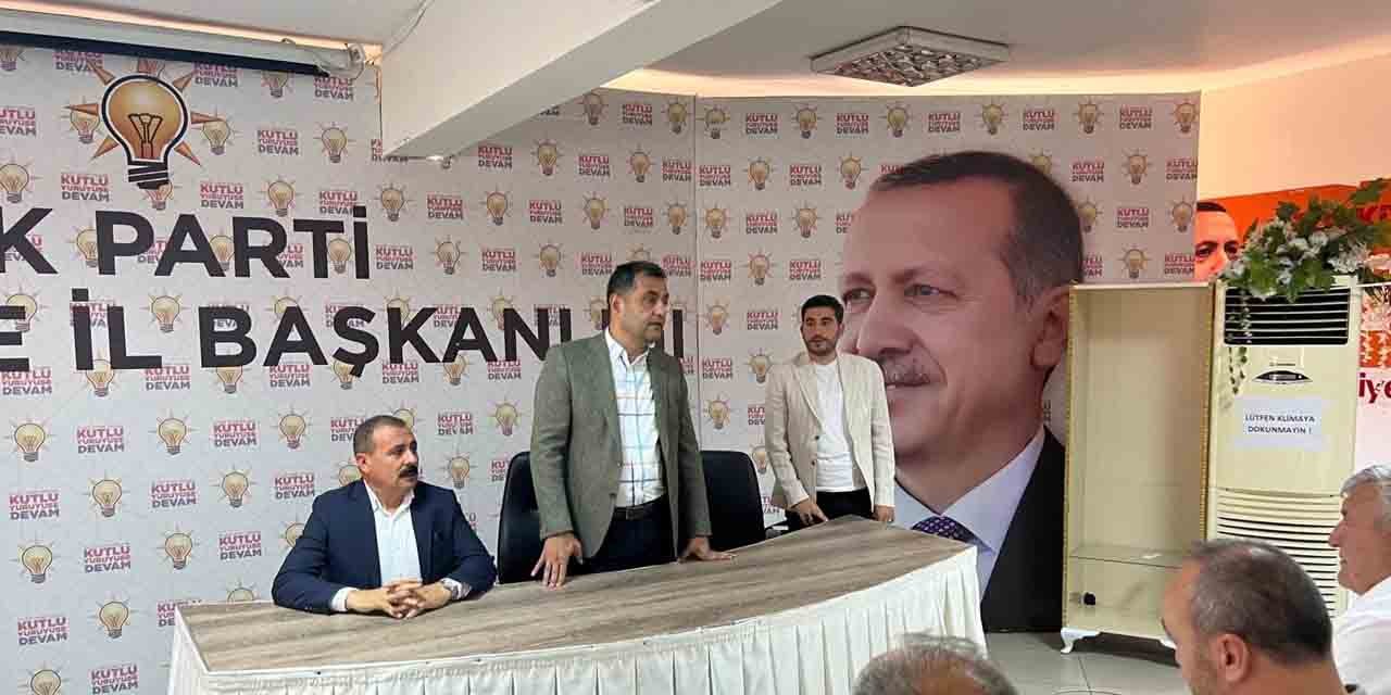 AK Parti İl Başkanı Pehlivanlı’dan Sarıaydın’a teşekkür