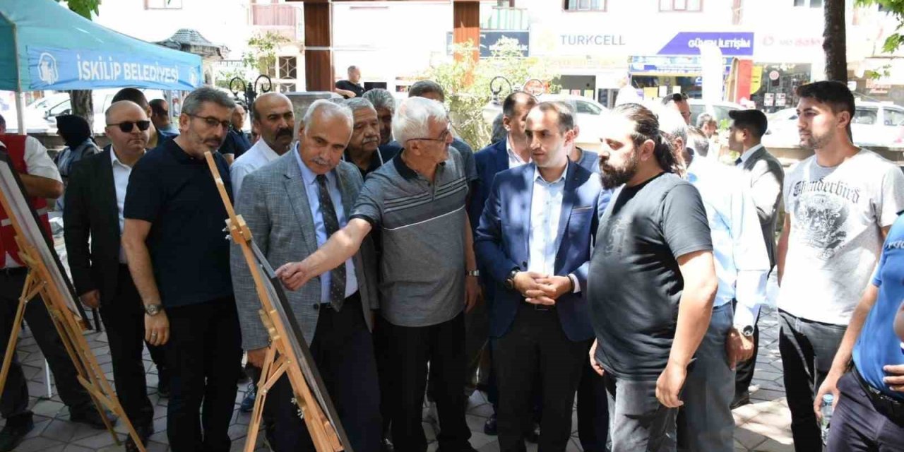 İskilip’te "Dünden Bugüne Şehir Parkı" temalı fotoğraf sergisi